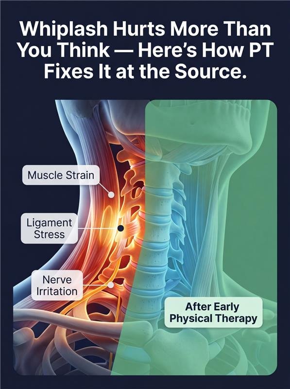 Whiplash Injury: How Early Physical Therapy Can Help You Heal Faster