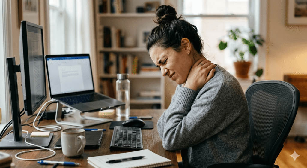 Neck Pain from Long Sitting? How Physiotherapy Can Help