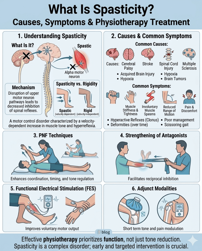 Understanding Spasticity: Causes, Symptoms, and How Physiotherapy Can Help